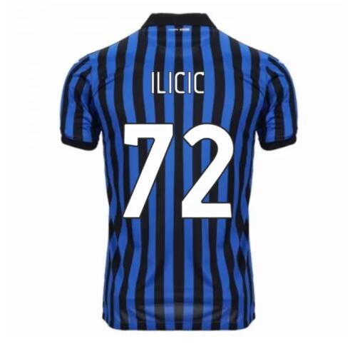 Atalanta BC Home Kit Soccer Jersey ILICIC 72 2020/21